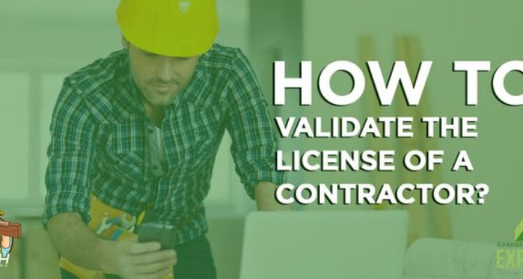 How to Validate the License of a Contractor - ﻿﻿CGH Solutions®